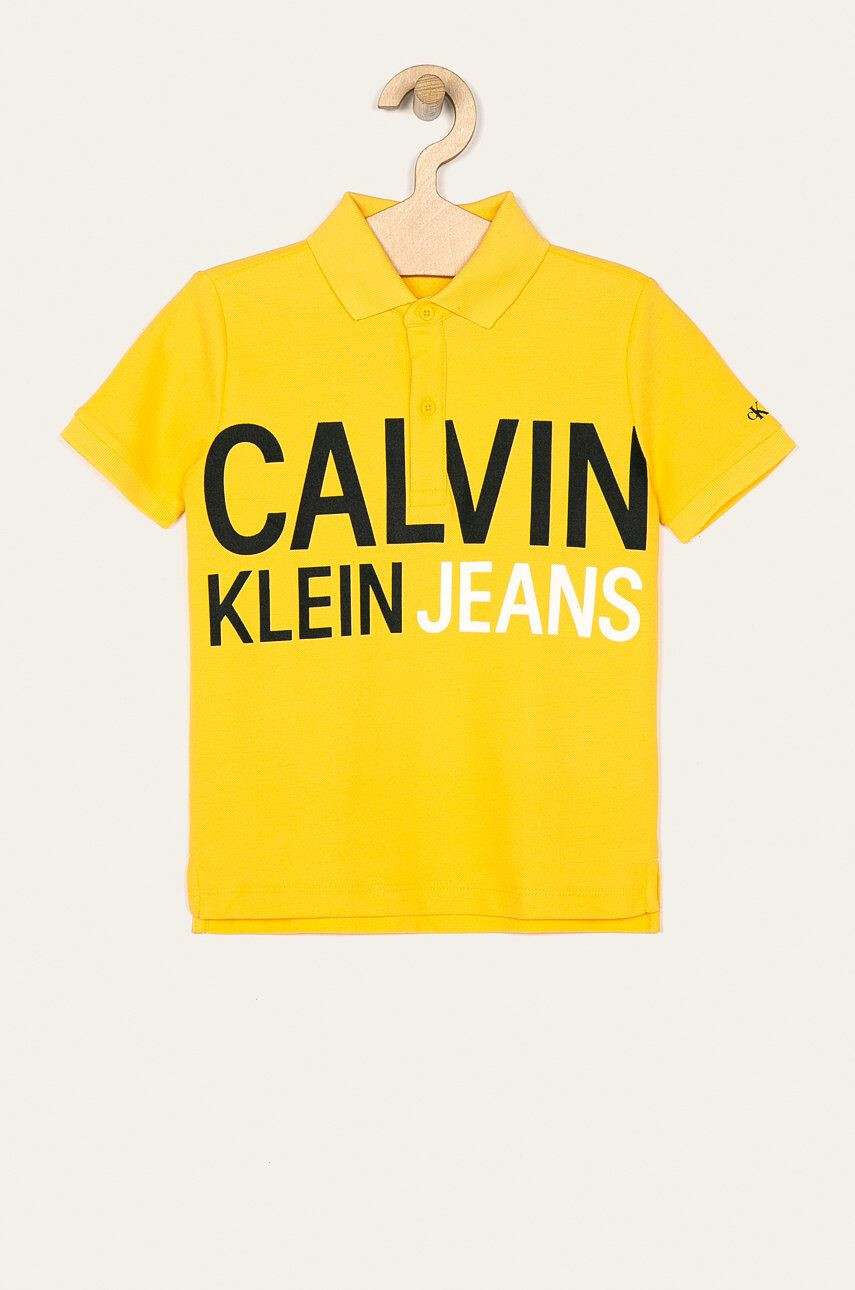 Calvin Klein Jeans Детска тениска с яка 116-176 cm - Pepit.bg