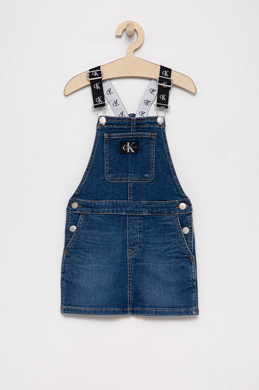 Calvin Klein Jeans Детска дънкова рокля - Pepit.bg