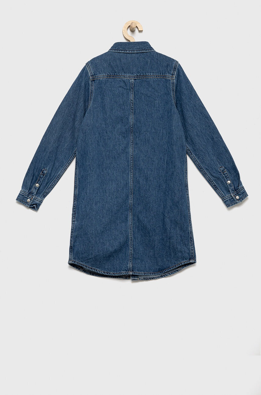 Calvin Klein Jeans Детска дънкова рокля - Pepit.bg