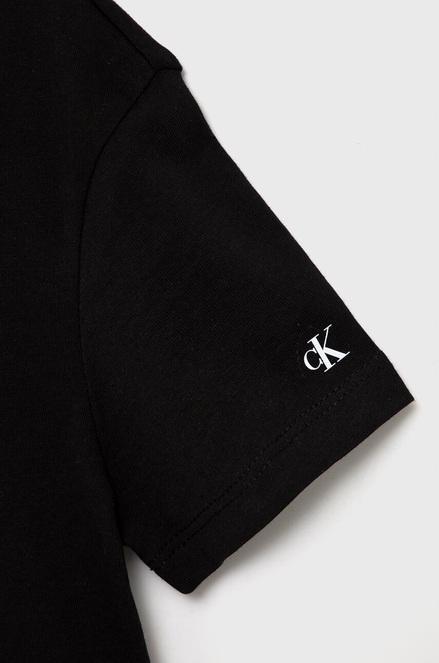 Calvin Klein Jeans Детска памучна рокля - Pepit.bg
