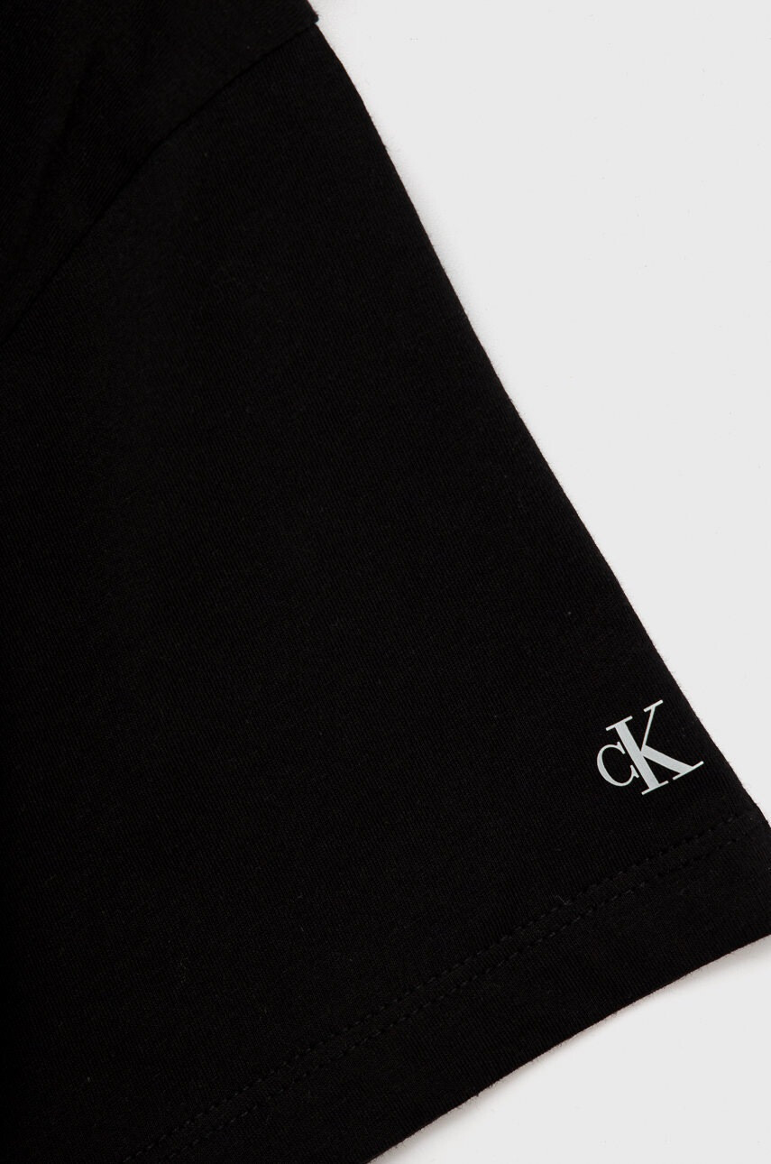 Calvin Klein Jeans Детска памучна тениска - Pepit.bg