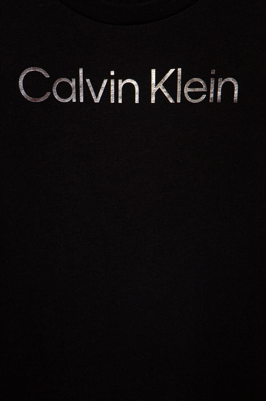 Calvin Klein Jeans Детска памучна тениска - Pepit.bg