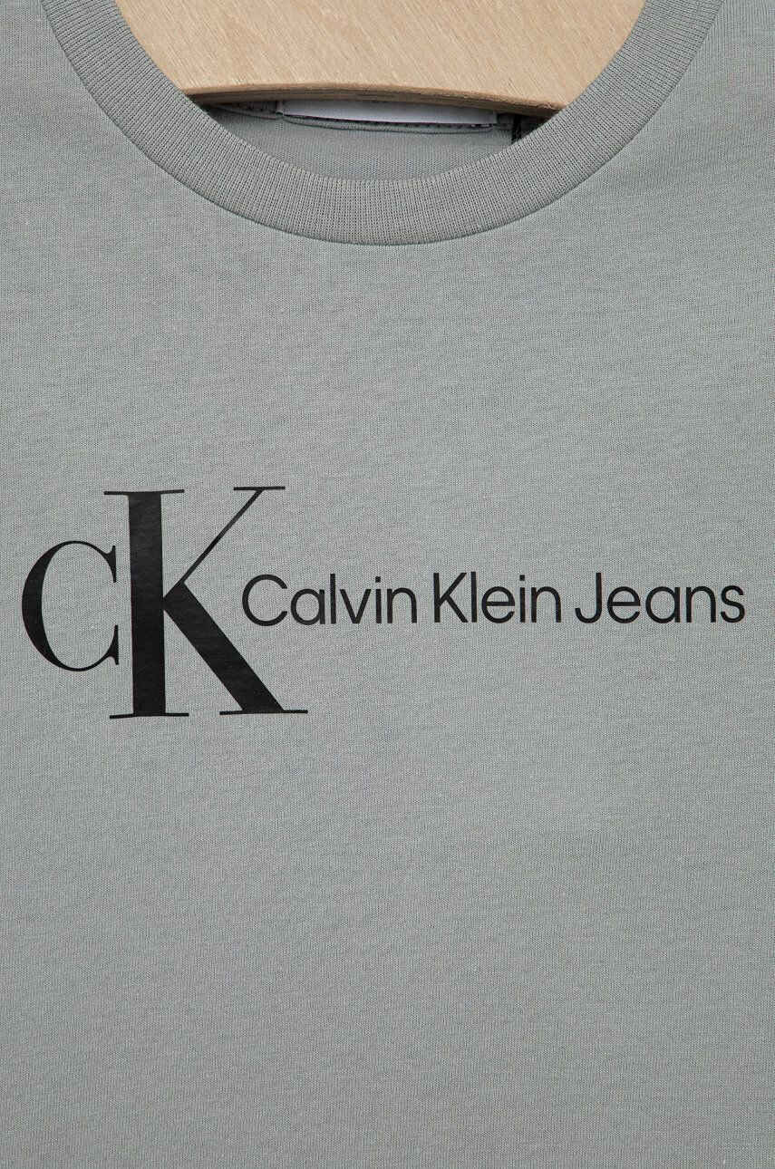 Calvin Klein Jeans Детска памучна тениска - Pepit.bg