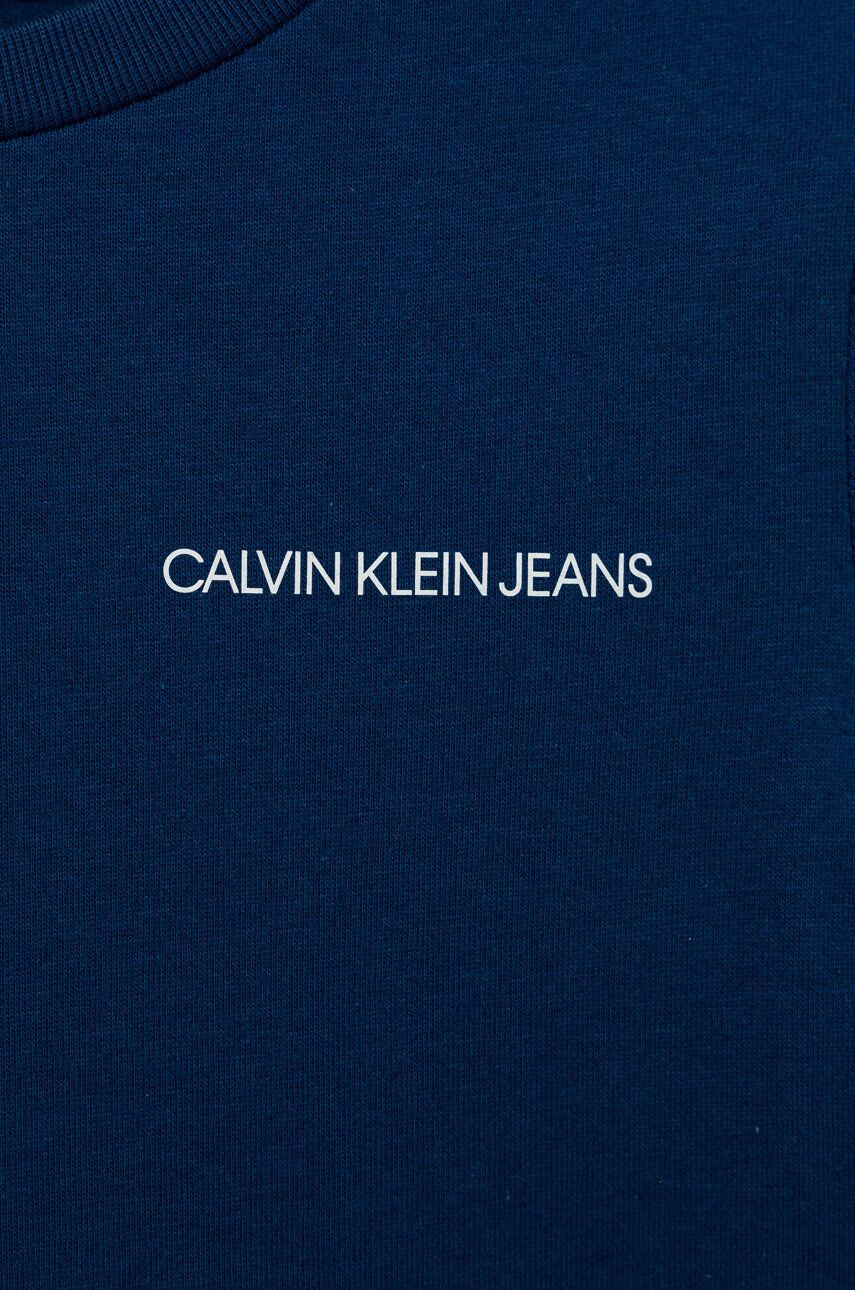 Calvin Klein Jeans Детска памучна тениска - Pepit.bg