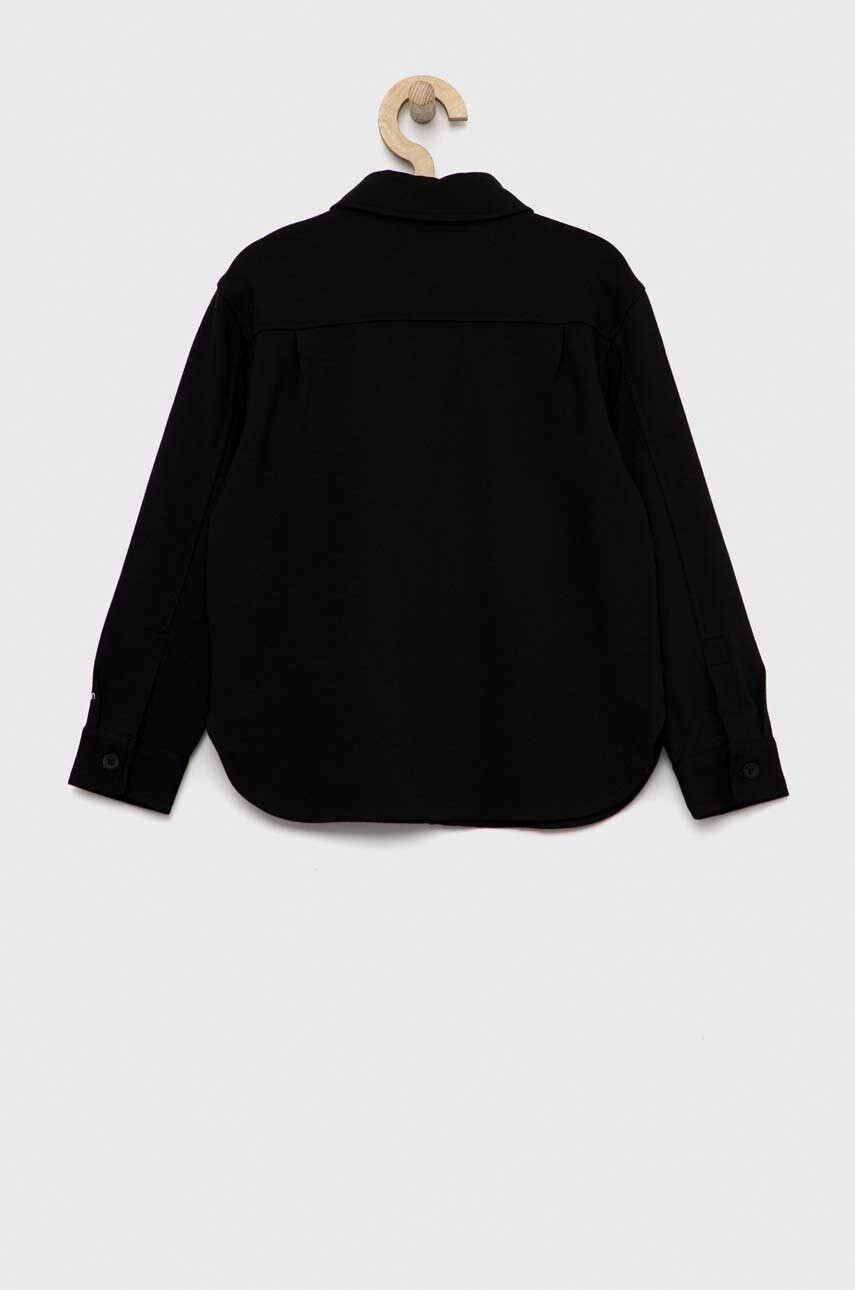 Calvin Klein Jeans Детска риза в черно - Pepit.bg