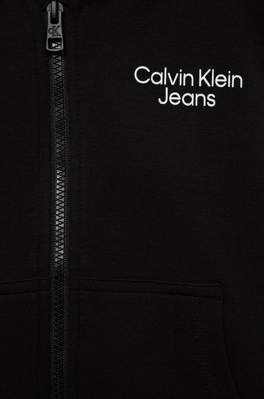 Calvin Klein Jeans Детски анцуг в черно - Pepit.bg