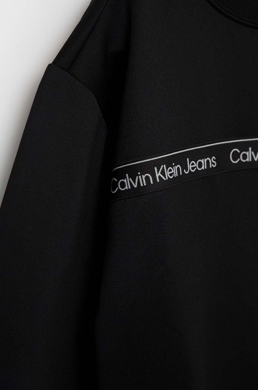 Calvin Klein Jeans Детски анцуг в черно - Pepit.bg