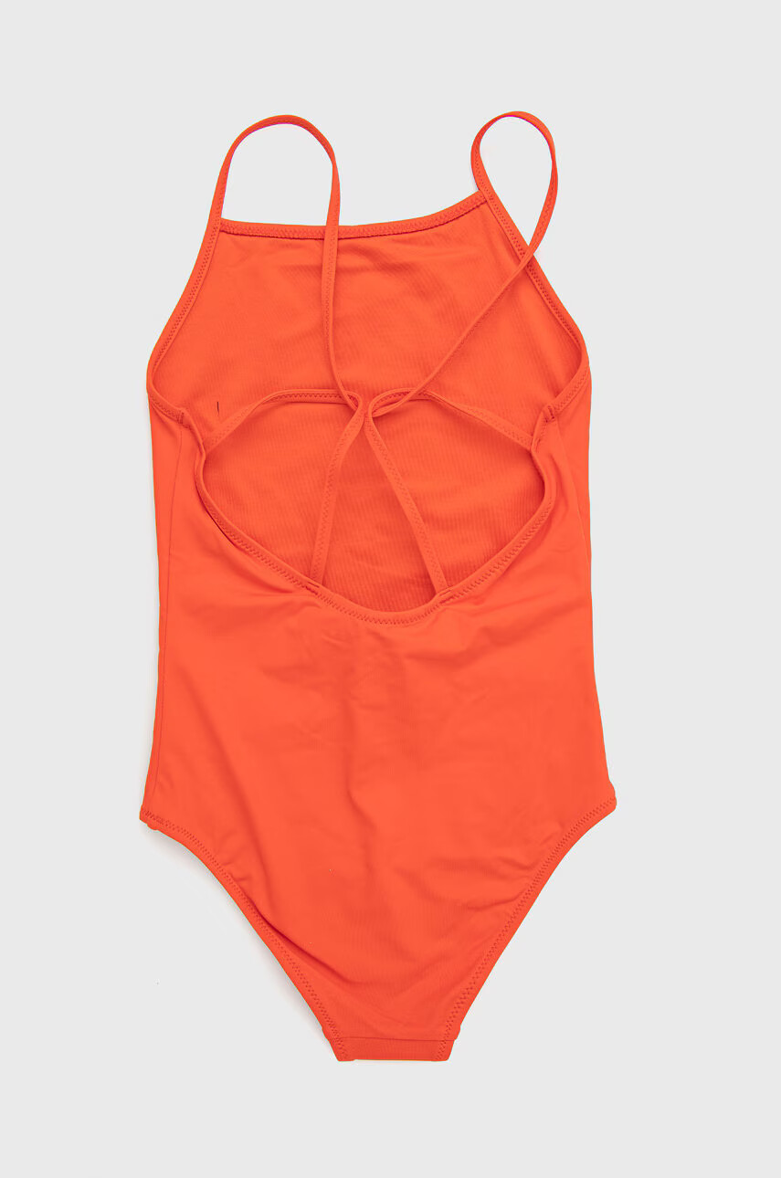 Calvin Klein Jeans Детски бански костюм в оранжево - Pepit.bg