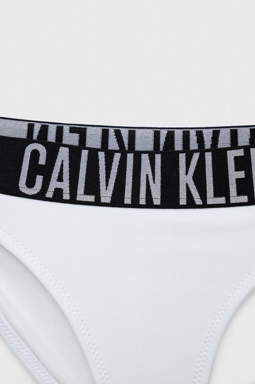 Calvin Klein Jeans Детски бански от две части в бяло - Pepit.bg