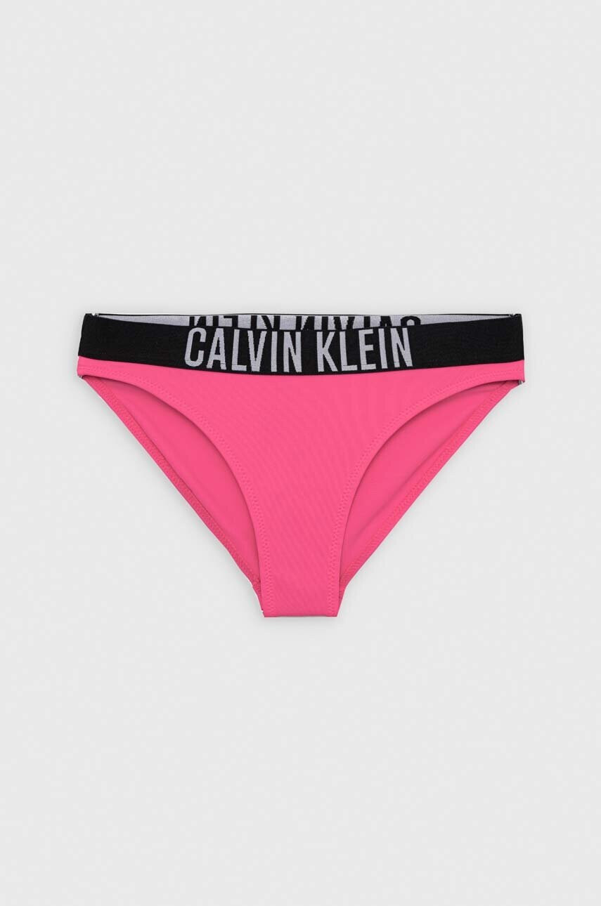 Calvin Klein Jeans Детски бански от две части в розово - Pepit.bg
