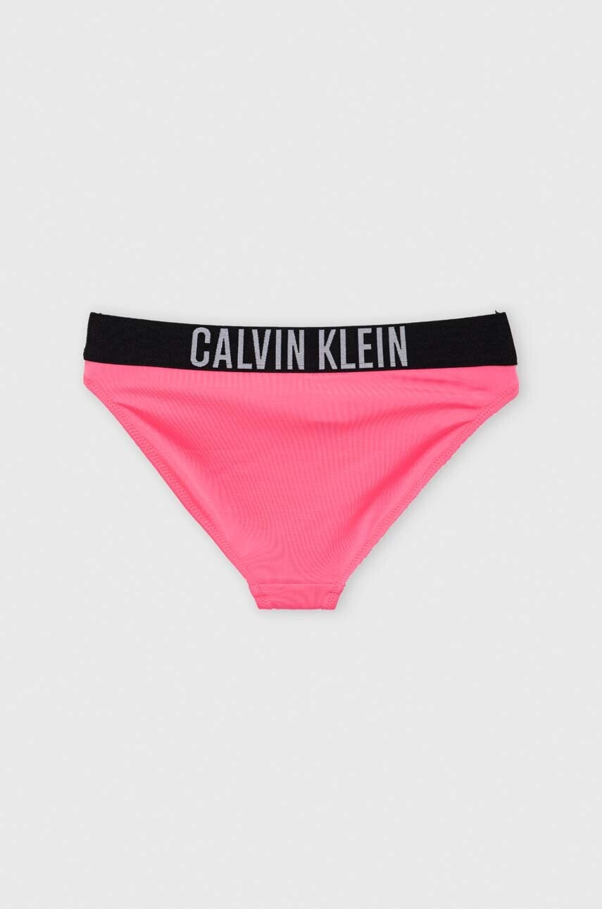 Calvin Klein Jeans Детски бански от две части в розово - Pepit.bg