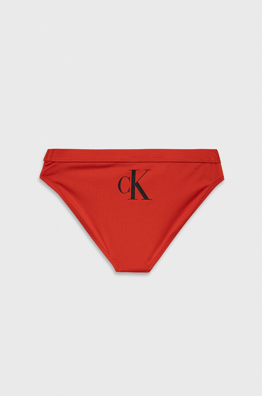 Calvin Klein Jeans Детски бански от две части в червено - Pepit.bg