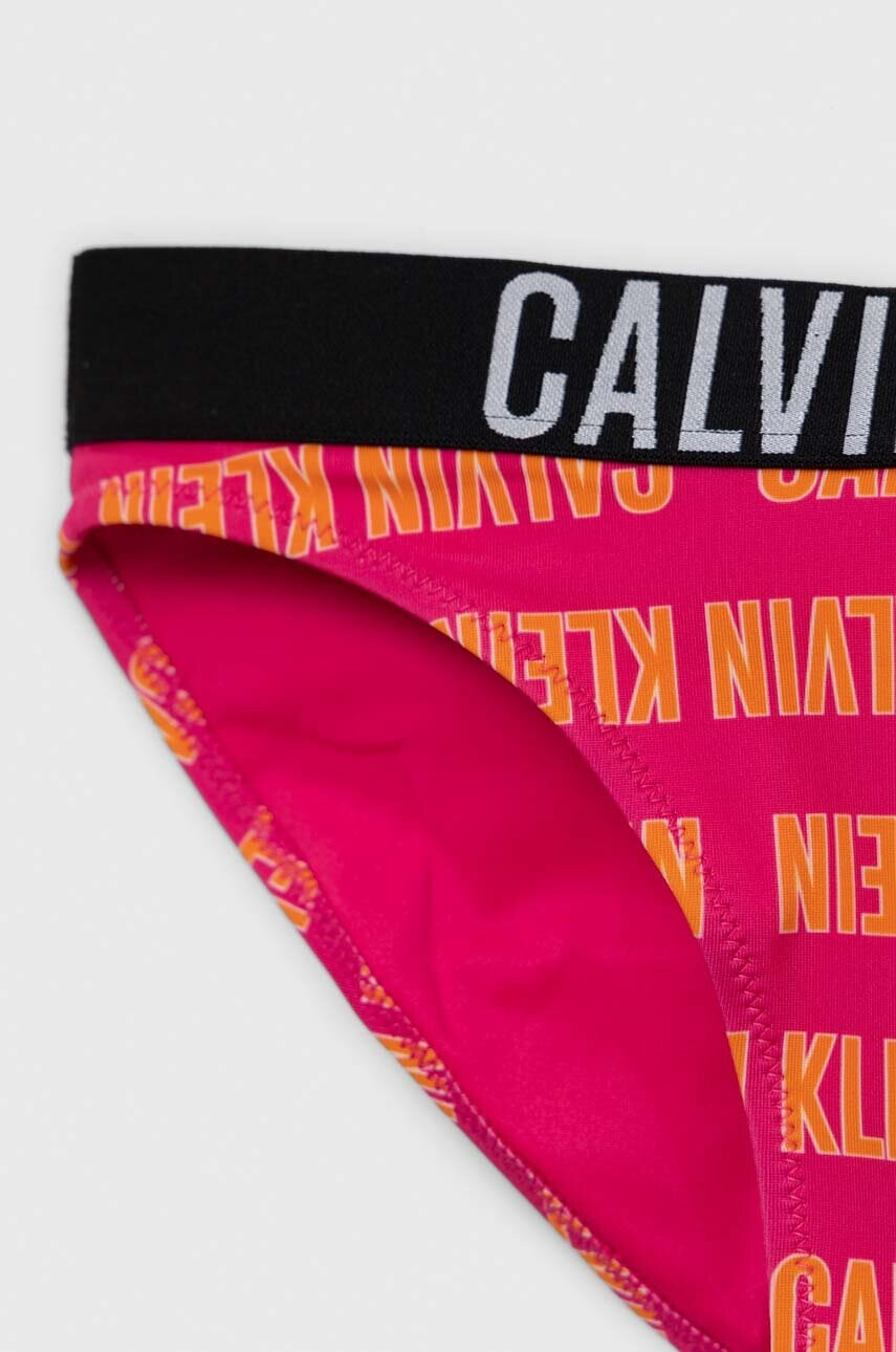 Calvin Klein Jeans Детски бански от две части в розово - Pepit.bg