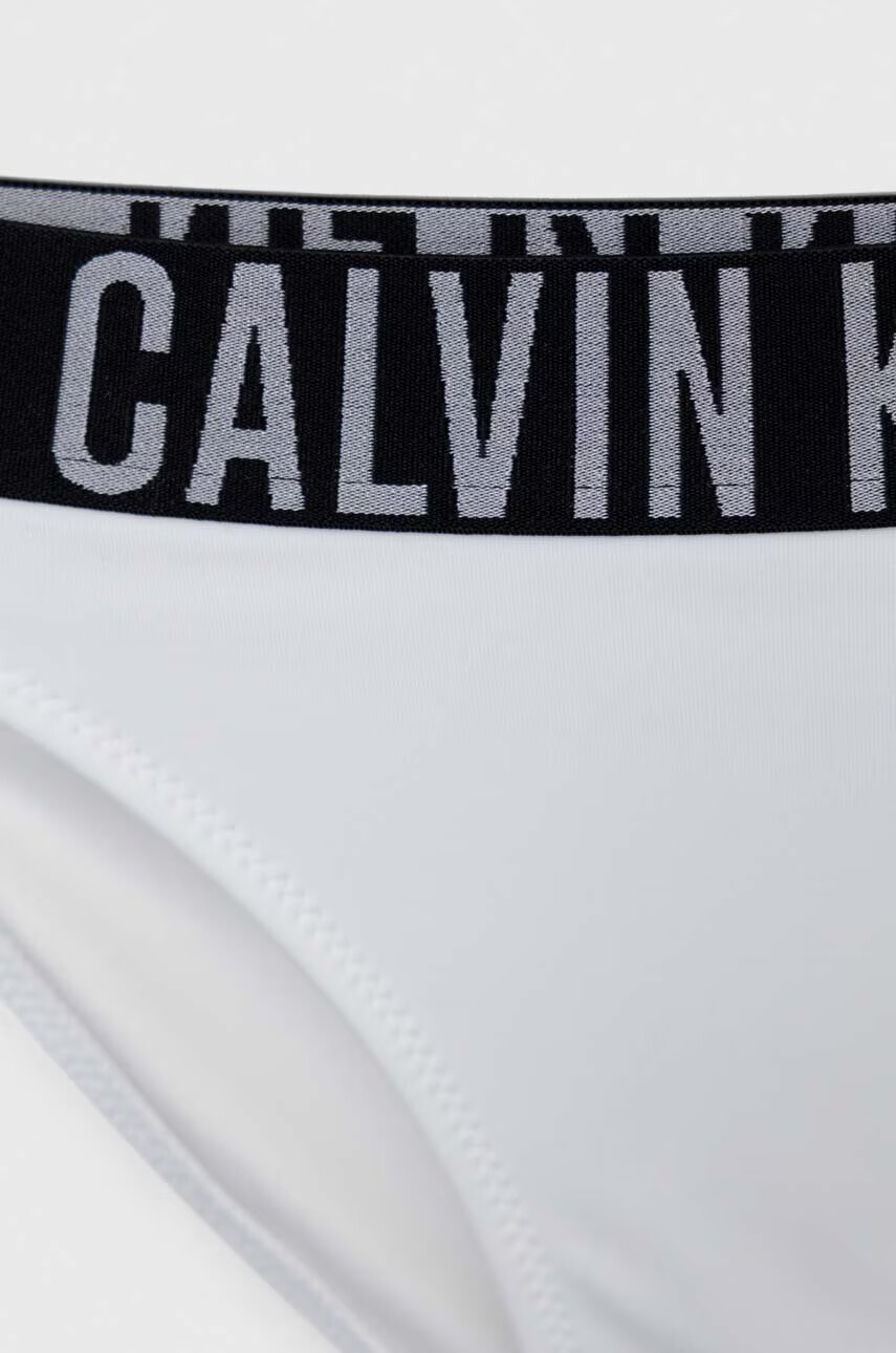 Calvin Klein Jeans Детски бански от две части в бяло - Pepit.bg