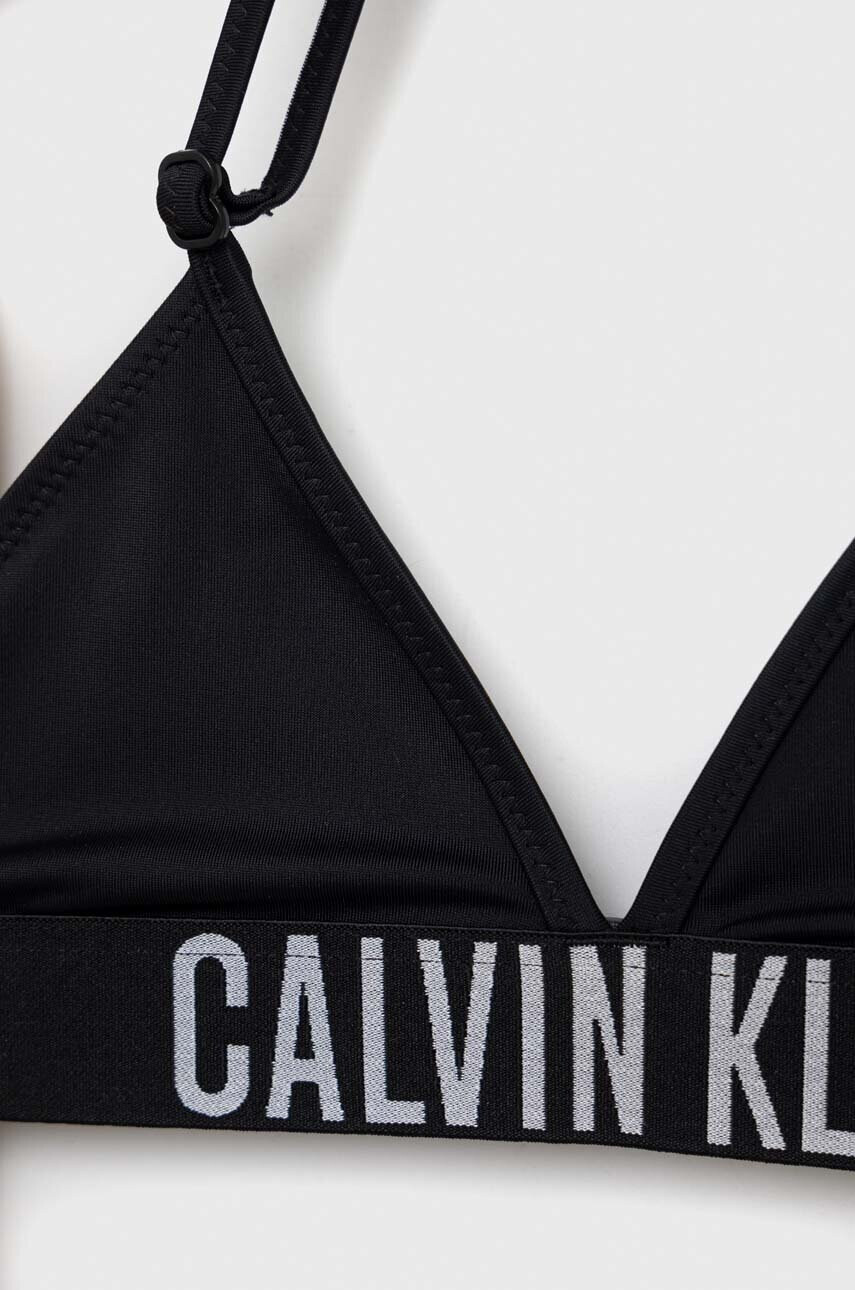 Calvin Klein Jeans Детски бански от две части в черно - Pepit.bg