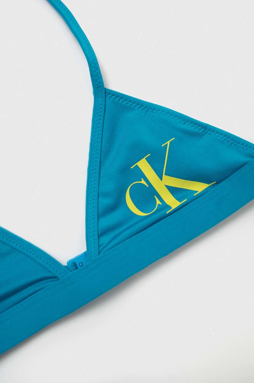 Calvin Klein Jeans Детски бански от две части в синьо - Pepit.bg