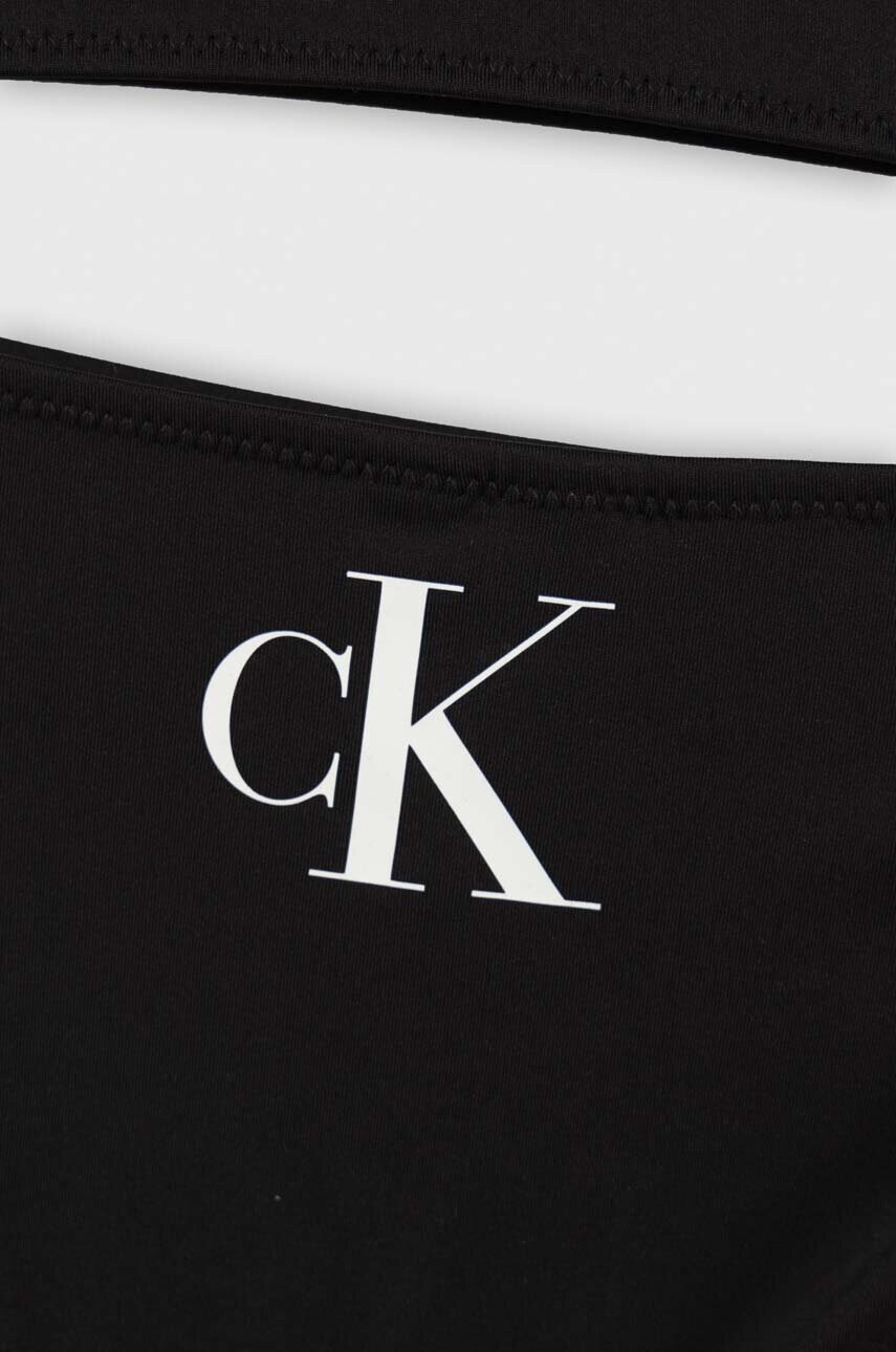 Calvin Klein Jeans Детски бански от две части в черно - Pepit.bg