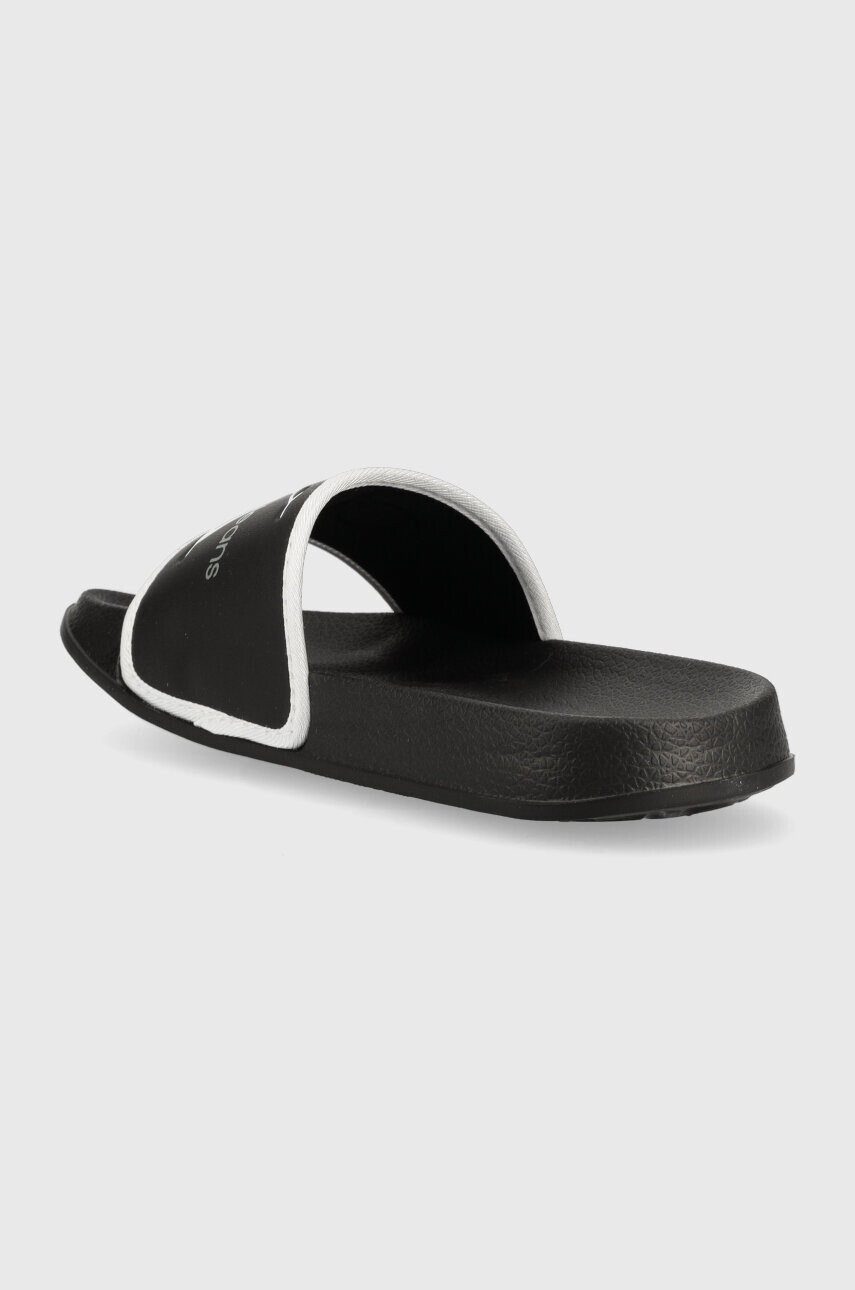 Calvin Klein Jeans Детски чехли в черно - Pepit.bg