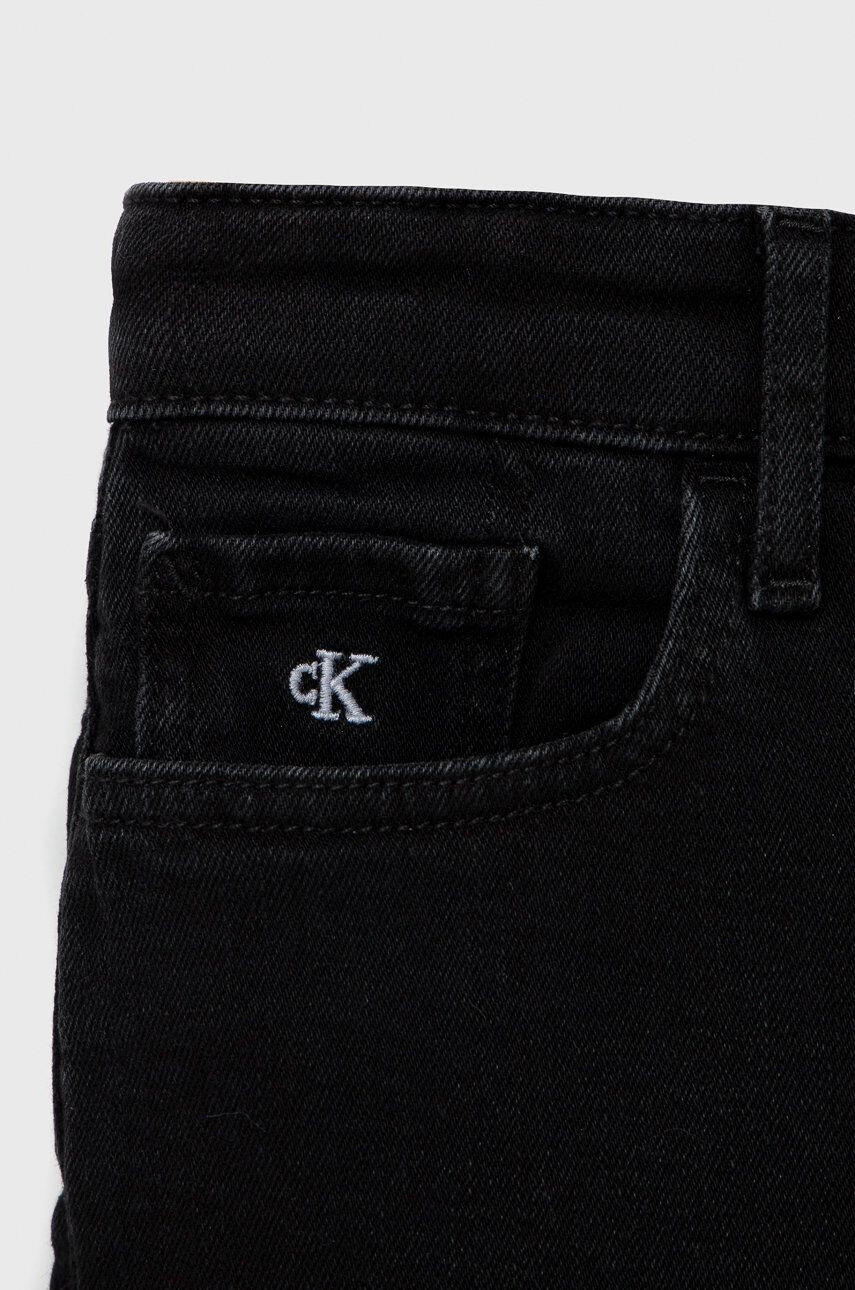 Calvin Klein Jeans Детски дънков къс панталон - Pepit.bg