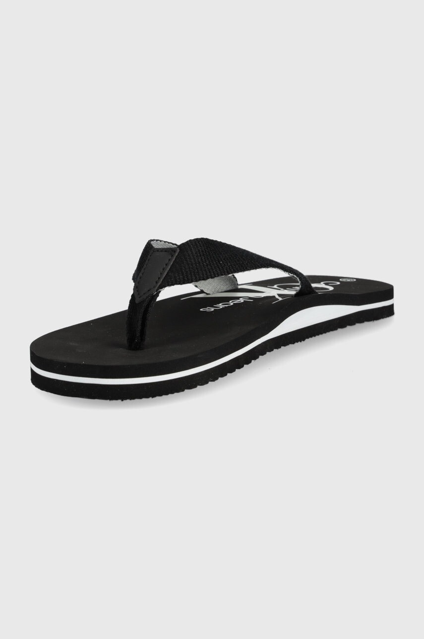 Calvin Klein Jeans Детски джапанки в черно - Pepit.bg