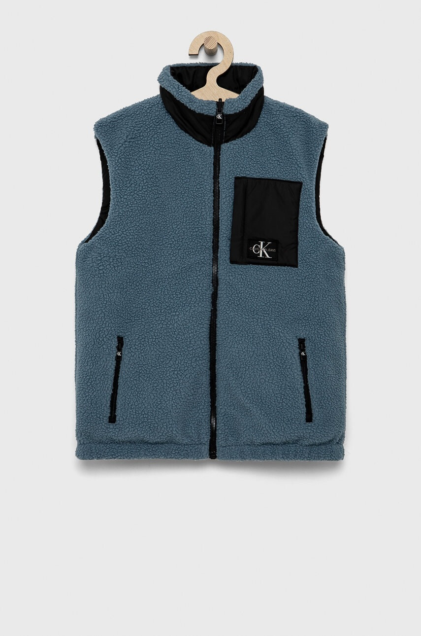 Calvin Klein Jeans Детски елек с две лица - Pepit.bg