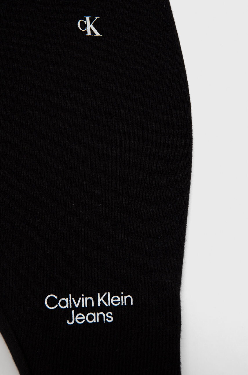 Calvin Klein Jeans Детски клин в черно с изчистен дизайн - Pepit.bg