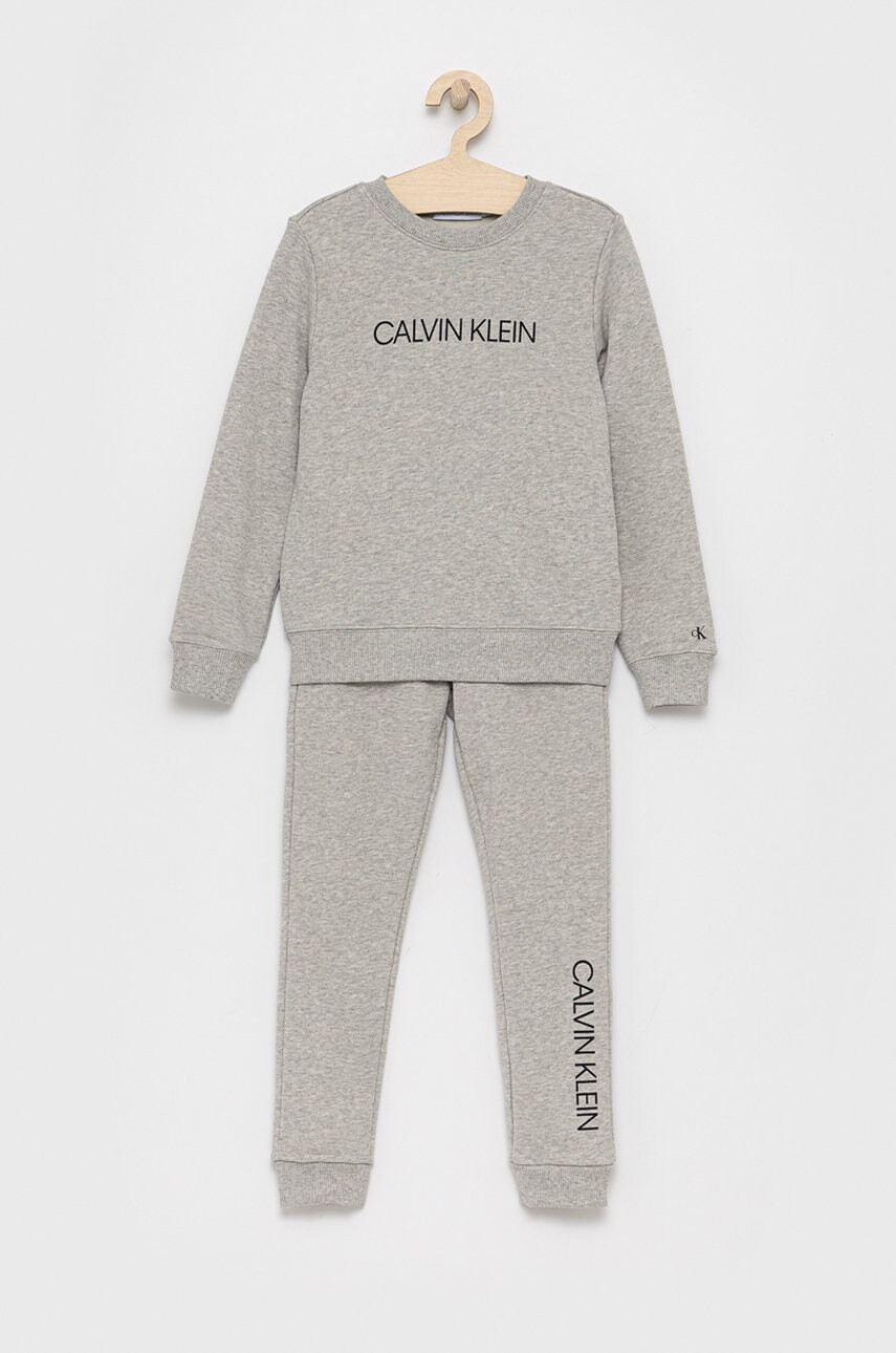 Calvin Klein Jeans Детски комплект в сиво - Pepit.bg