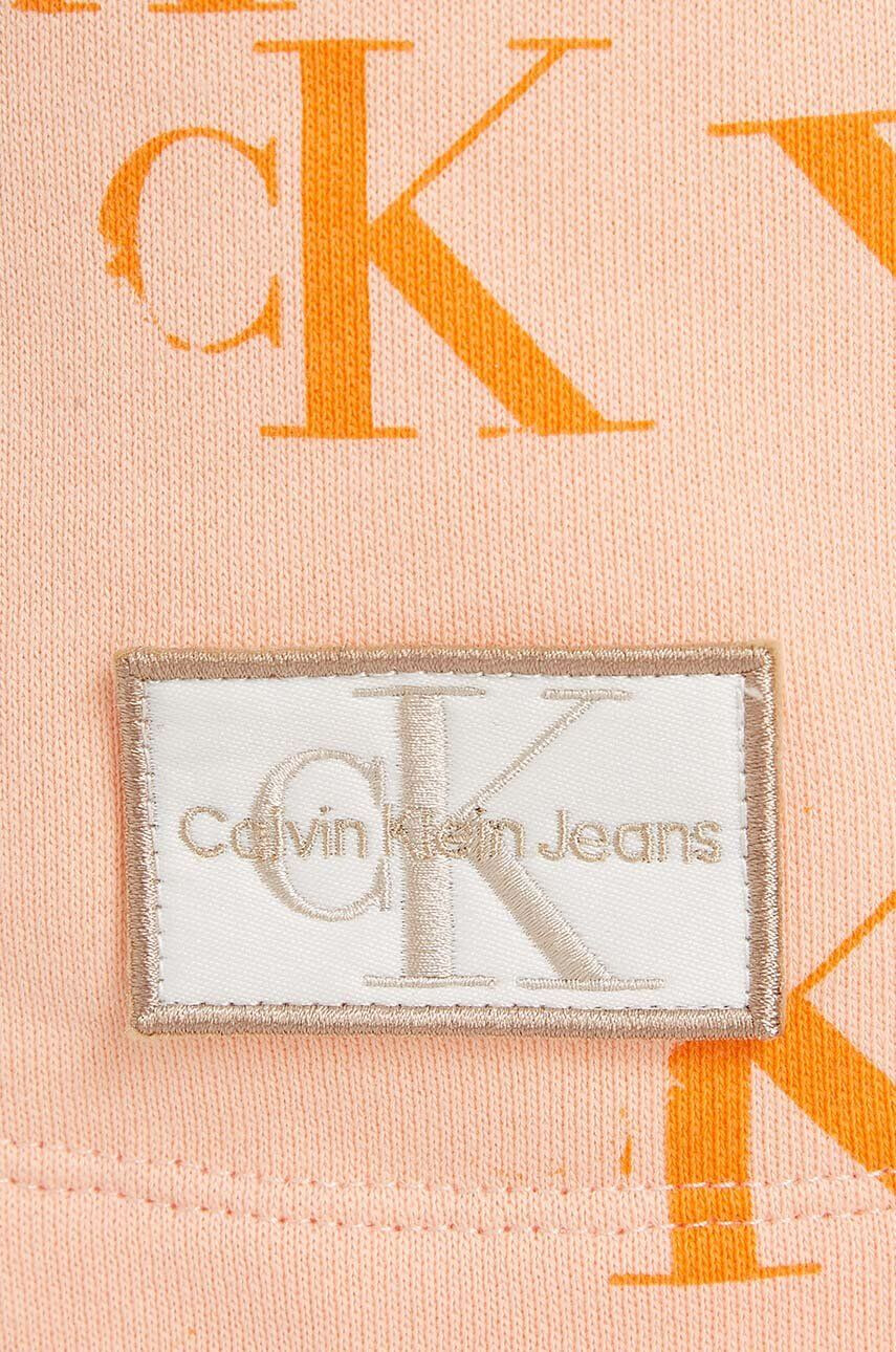 Calvin Klein Jeans Детски комплект в оранжево - Pepit.bg