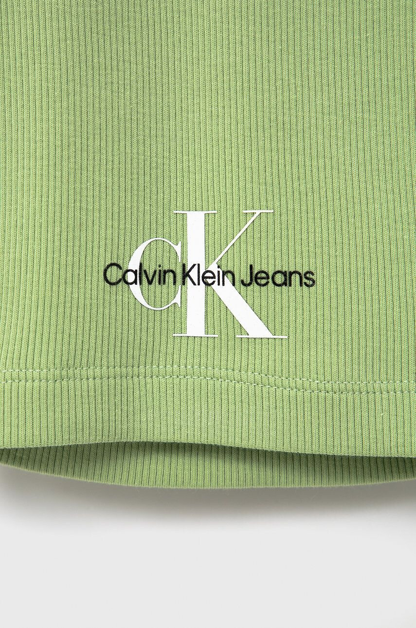 Calvin Klein Jeans Детски къси панталони в синьо с регулируема талия - Pepit.bg