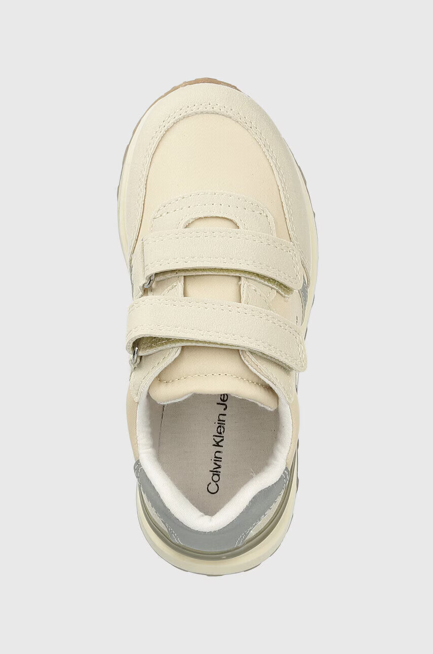 Calvin Klein Jeans Детски маратонки в бежово - Pepit.bg