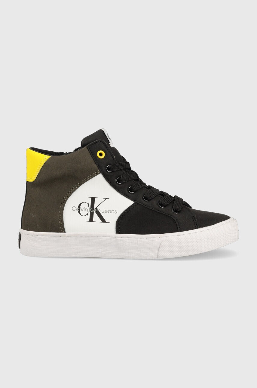 Calvin Klein Jeans Детски маратонки в зелено - Pepit.bg