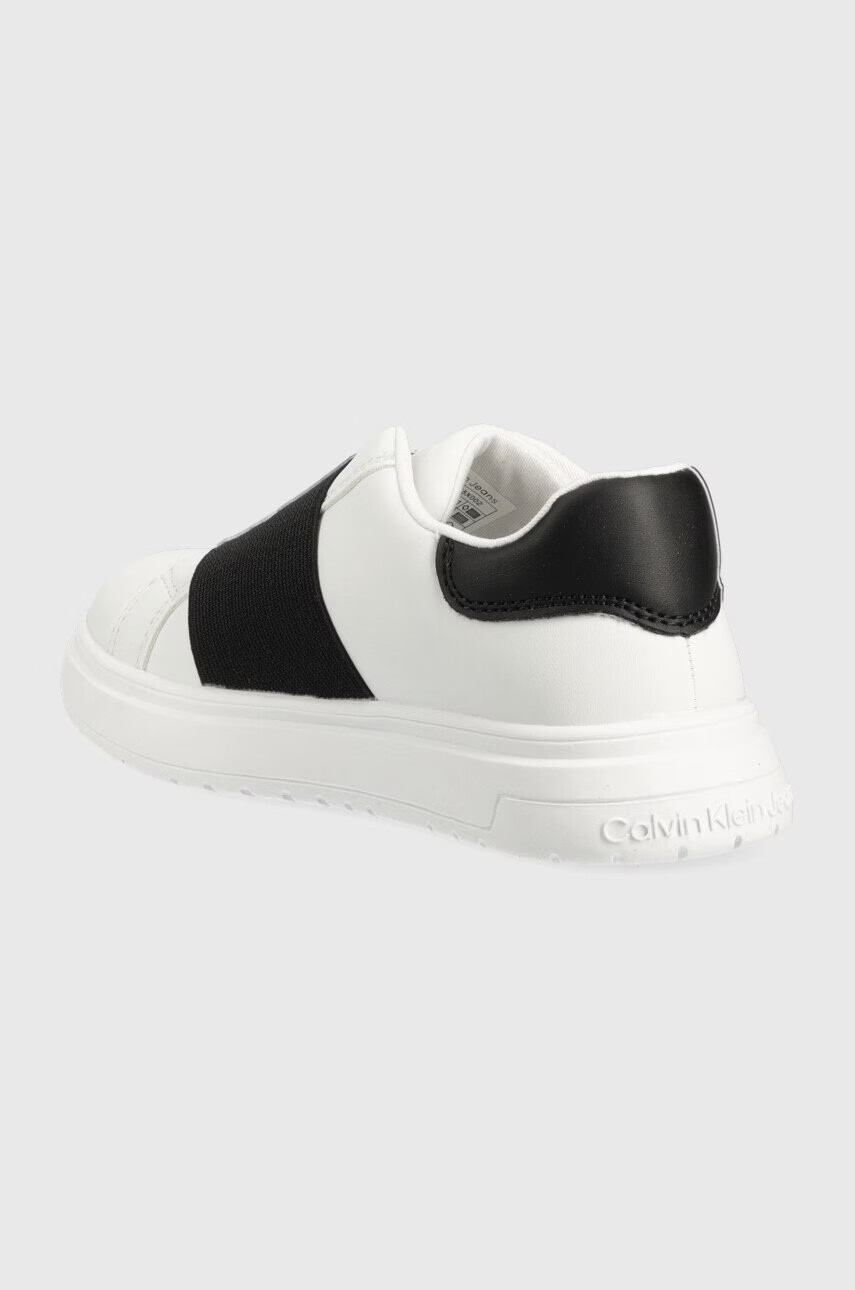 Calvin Klein Jeans Детски маратонки в бяло - Pepit.bg