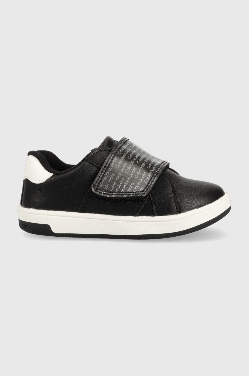 Calvin Klein Jeans Детски маратонки в черно - Pepit.bg