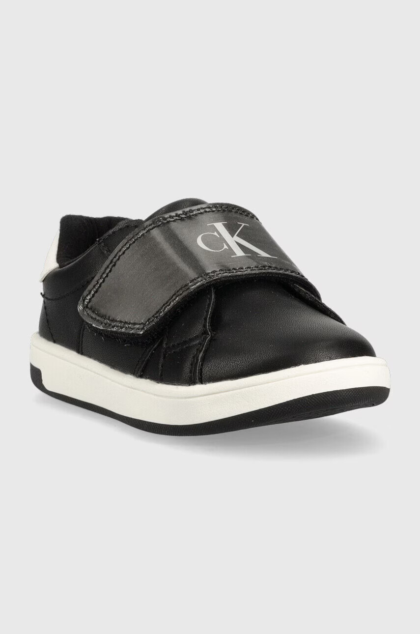 Calvin Klein Jeans Детски маратонки в черно - Pepit.bg