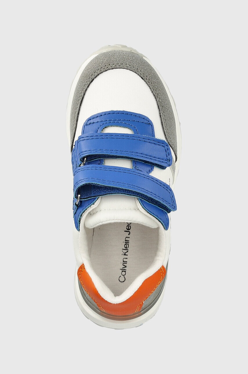 Calvin Klein Jeans Детски маратонки в бяло - Pepit.bg