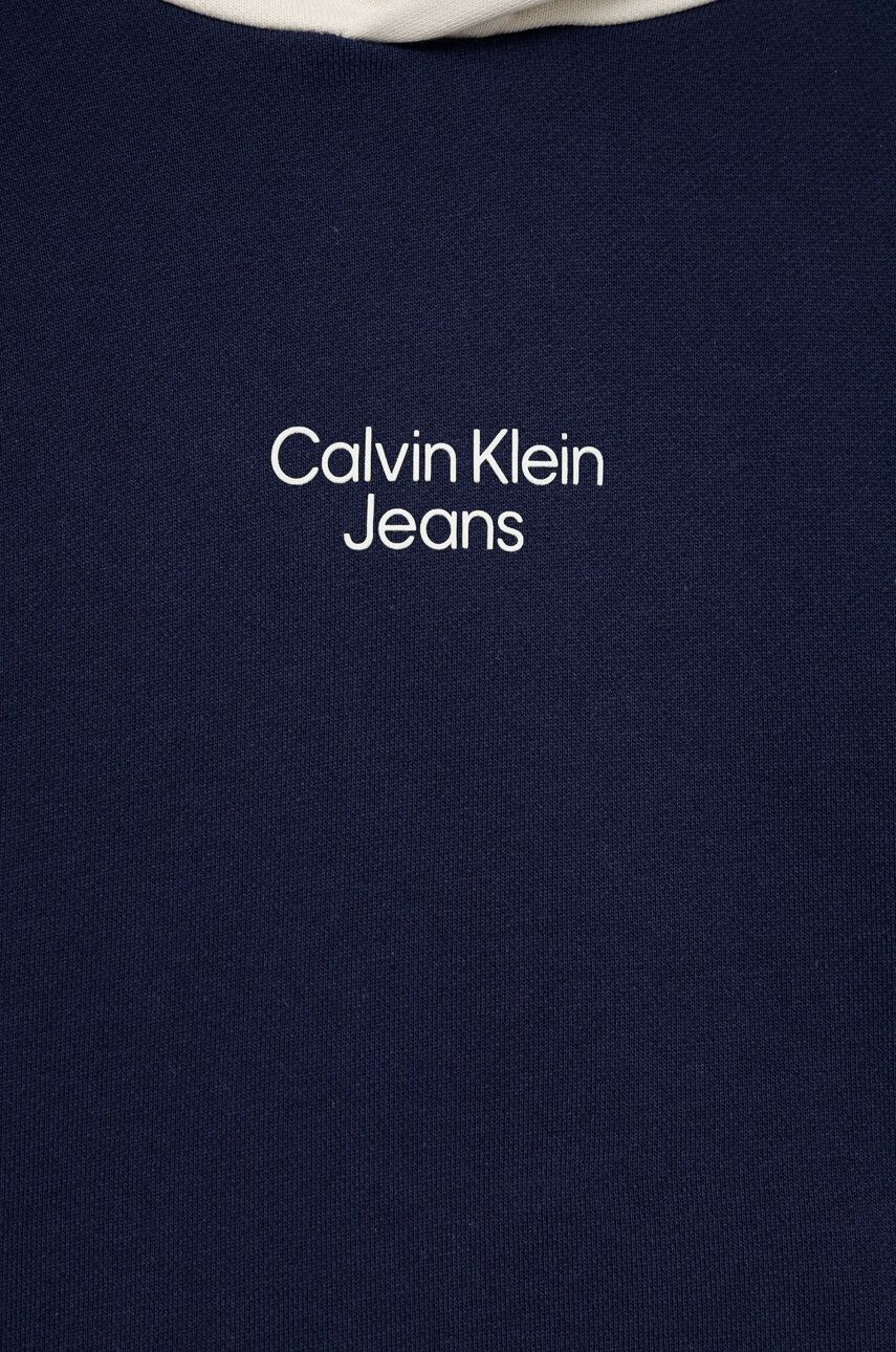 Calvin Klein Jeans Детски памучен анцуг - Pepit.bg