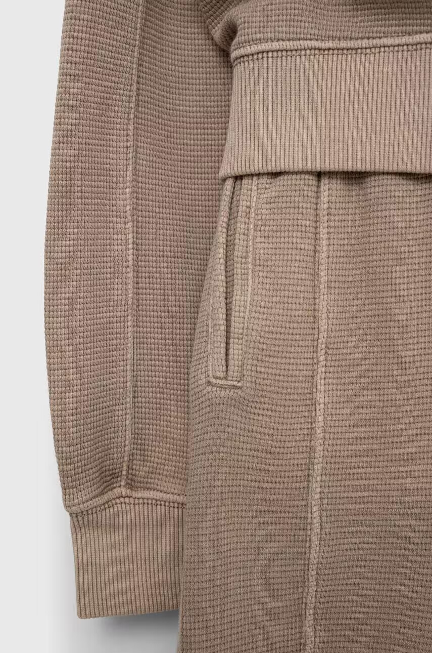 Calvin Klein Jeans Детски памучен комплект в кафяво - Pepit.bg