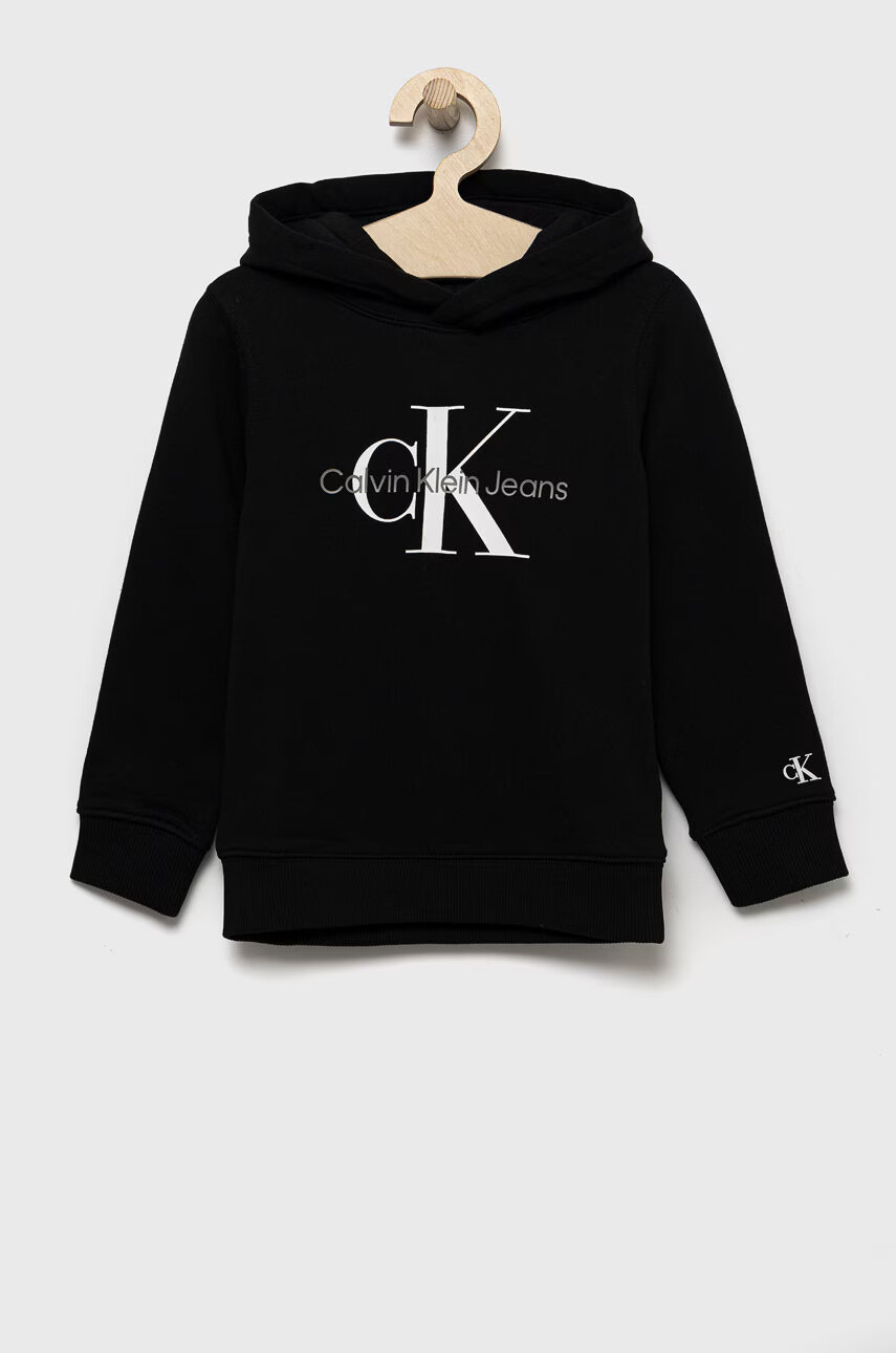 Calvin Klein Jeans Детски памучен суичър - Pepit.bg