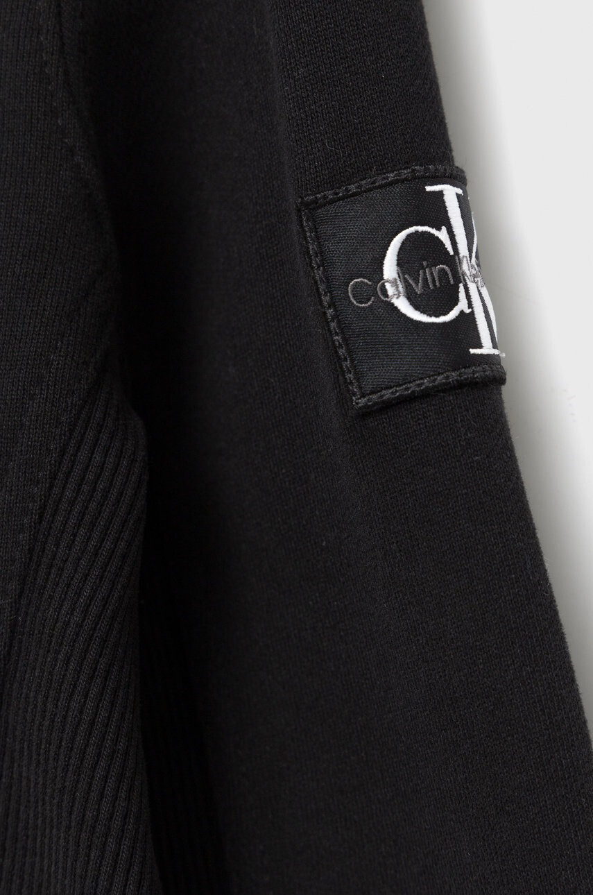 Calvin Klein Jeans Детски памучен суичър - Pepit.bg