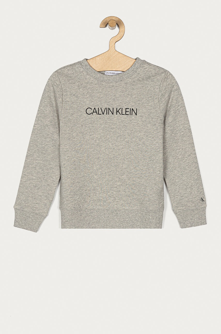 Calvin Klein Jeans Детски памучен суичър 104-176 cm - Pepit.bg