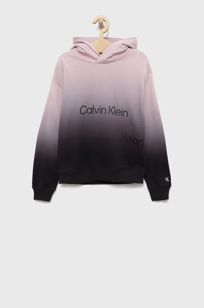 Calvin Klein Jeans Детски памучен суичър - Pepit.bg