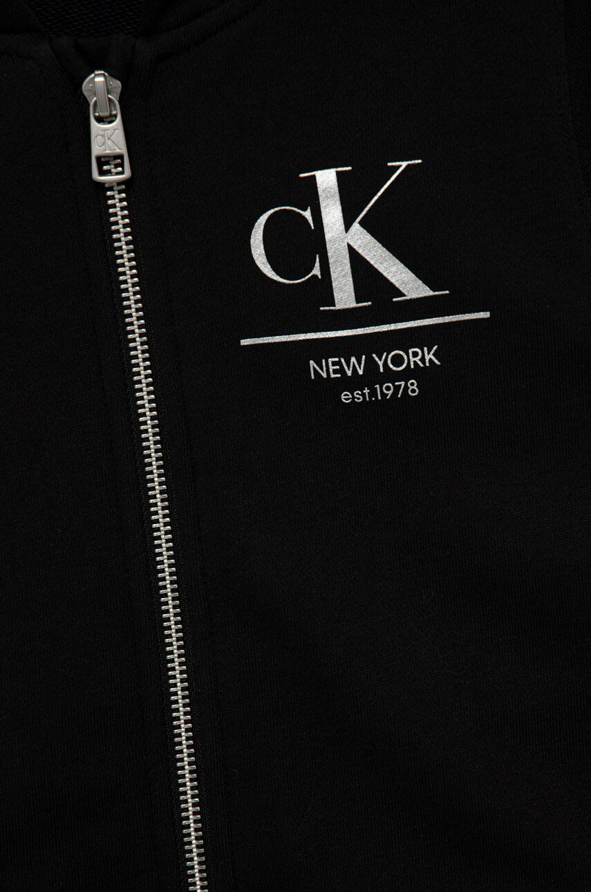 Calvin Klein Jeans Детски памучен суичър - Pepit.bg