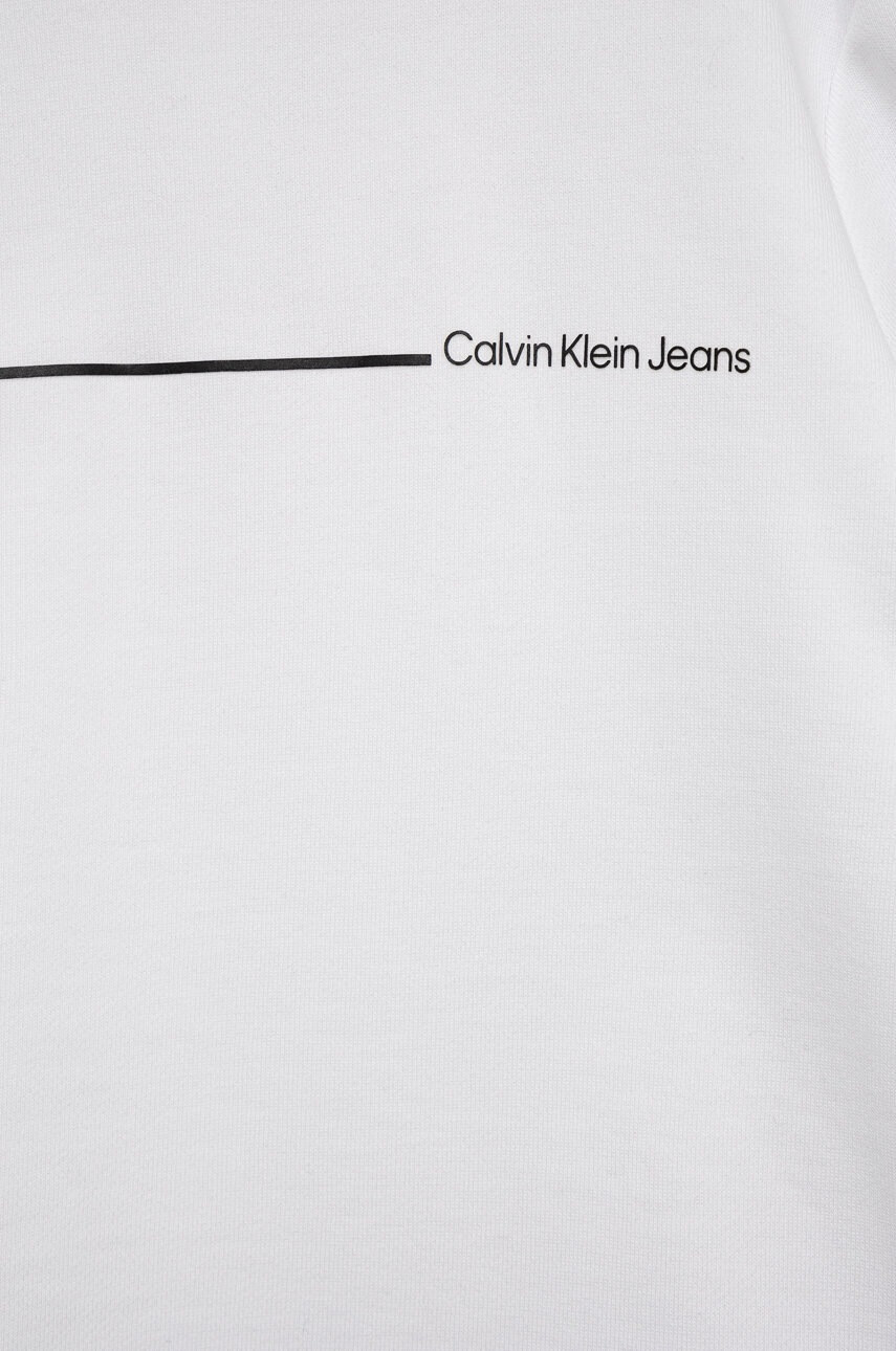Calvin Klein Jeans Детски памучен суичър - Pepit.bg