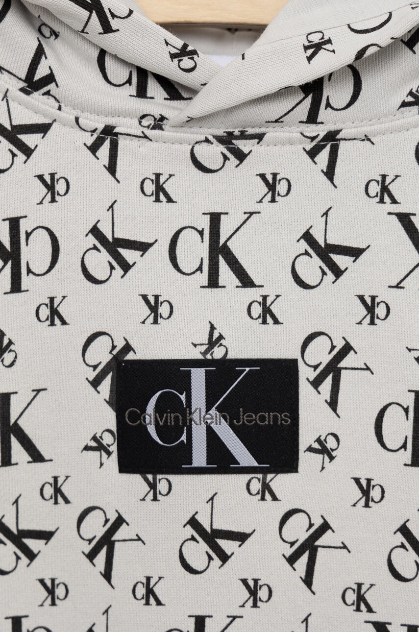 Calvin Klein Jeans Детски памучен суичър - Pepit.bg
