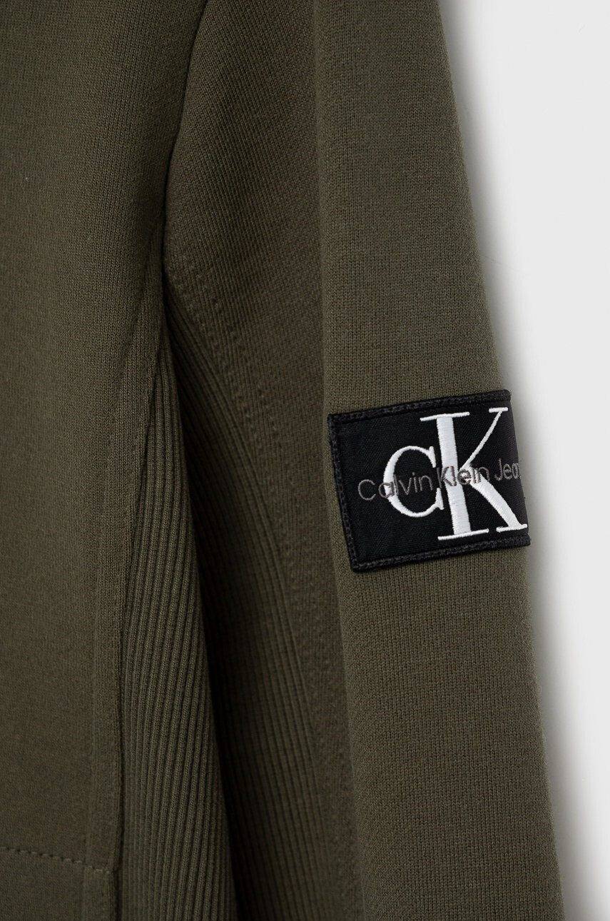 Calvin Klein Jeans Детски памучен суичър - Pepit.bg