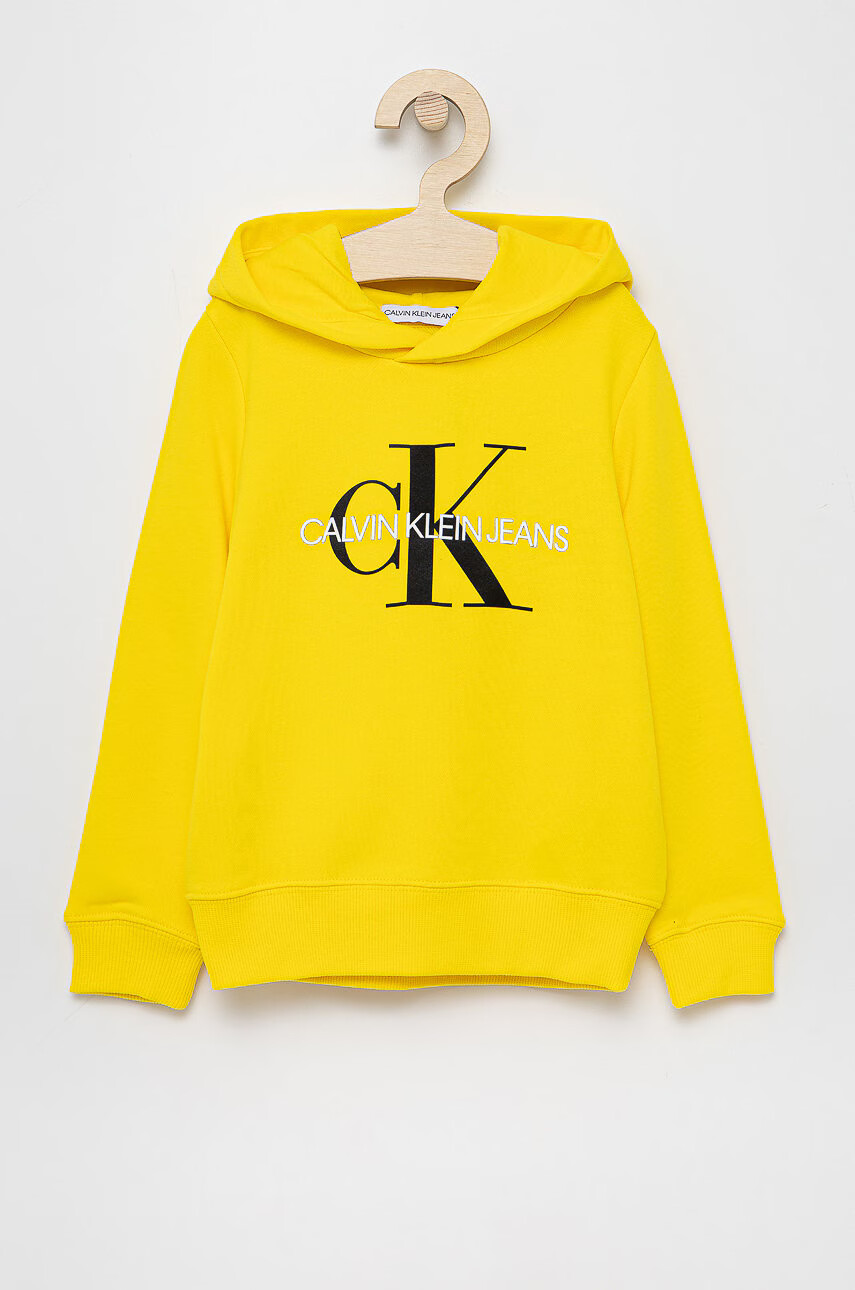 Calvin Klein Jeans Детски памучен суичър - Pepit.bg