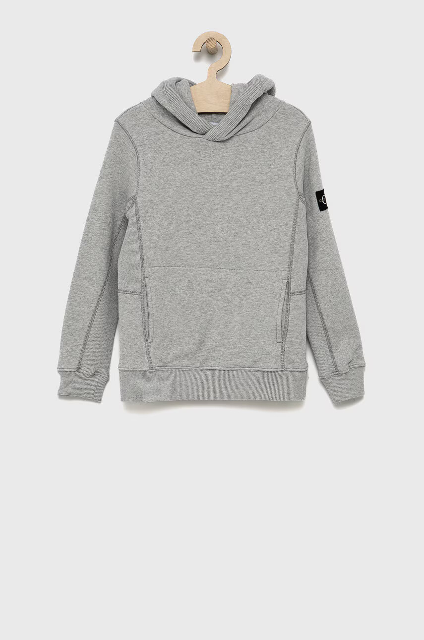Calvin Klein Jeans Детски памучен суичър - Pepit.bg