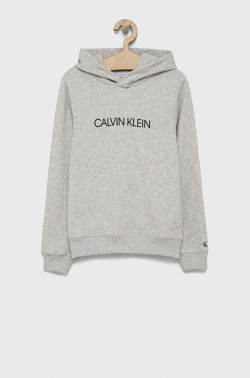Calvin Klein Jeans Детски памучен суичър - Pepit.bg