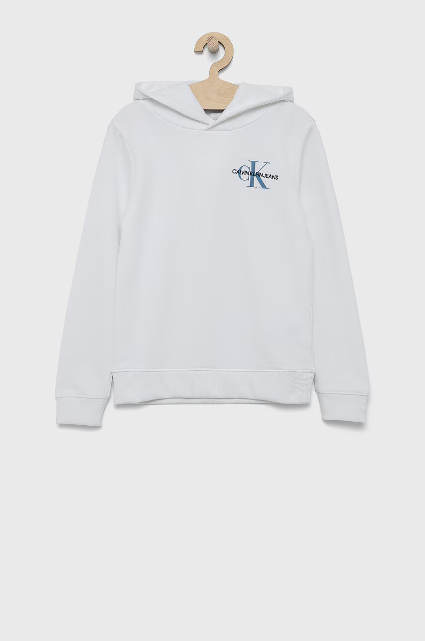 Calvin Klein Jeans Детски памучен суичър - Pepit.bg