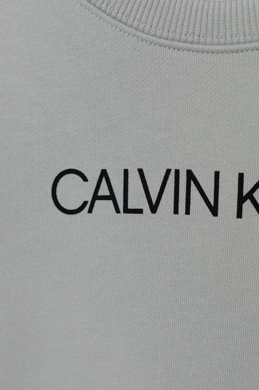 Calvin Klein Jeans Детски памучен суичър - Pepit.bg